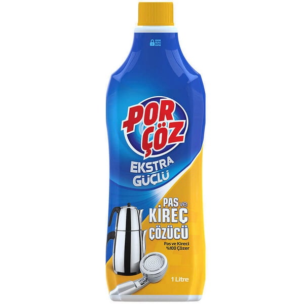 جرم گیر شیرآلات ، استیل و کتری پورچوز 1 لیتری - PORCOZ KIREC COZUCU